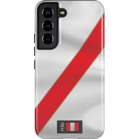 Peru Soccer Flag Galaxy S22 Pro Case